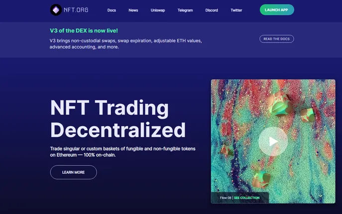 NFT Protocol - Decentralized NFT Trading Platform