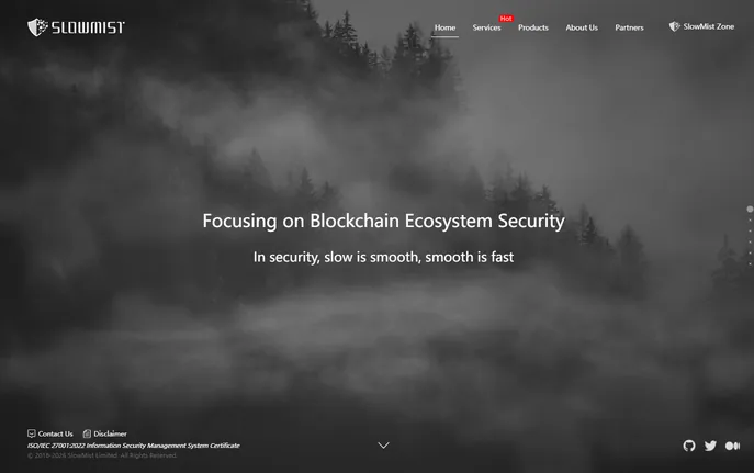 SlowMist - Blockchain Security Audit Platform SlowMist - Blockchain Security Audit Platform